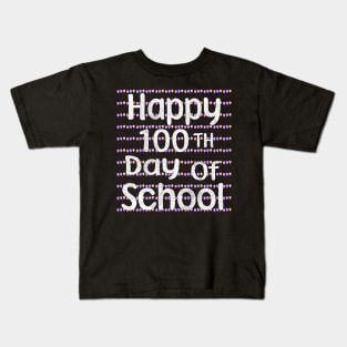 Happy 100 days of school Kids T-Shirt